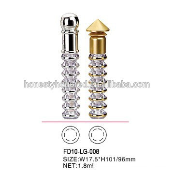 2015 Уникальный стиль косметики Очистить пустой 1.8ML Mini Lip Gloss Container